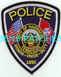 TENNESSEE,HARRIMAN POLICE 3